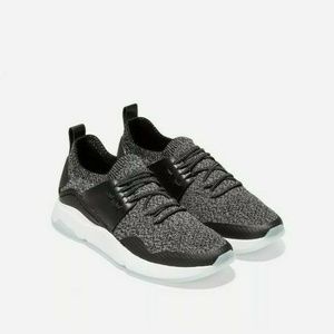 Cole Haan Womens Zero grand All Day Trainer Sneaker Shoes NEW Black White 8 1/2
